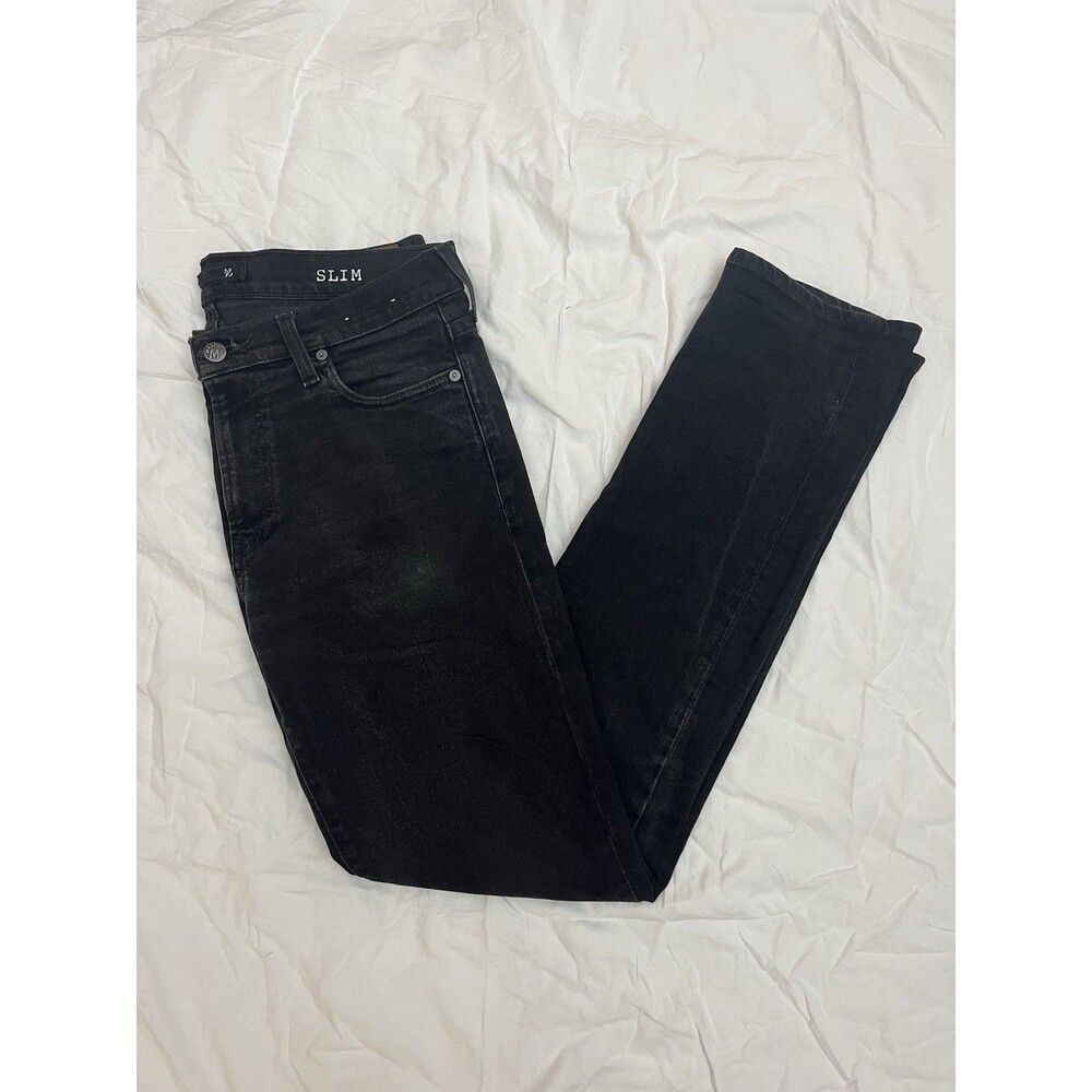 Madewell Men's Black Jeans - Slim - 32W 32L